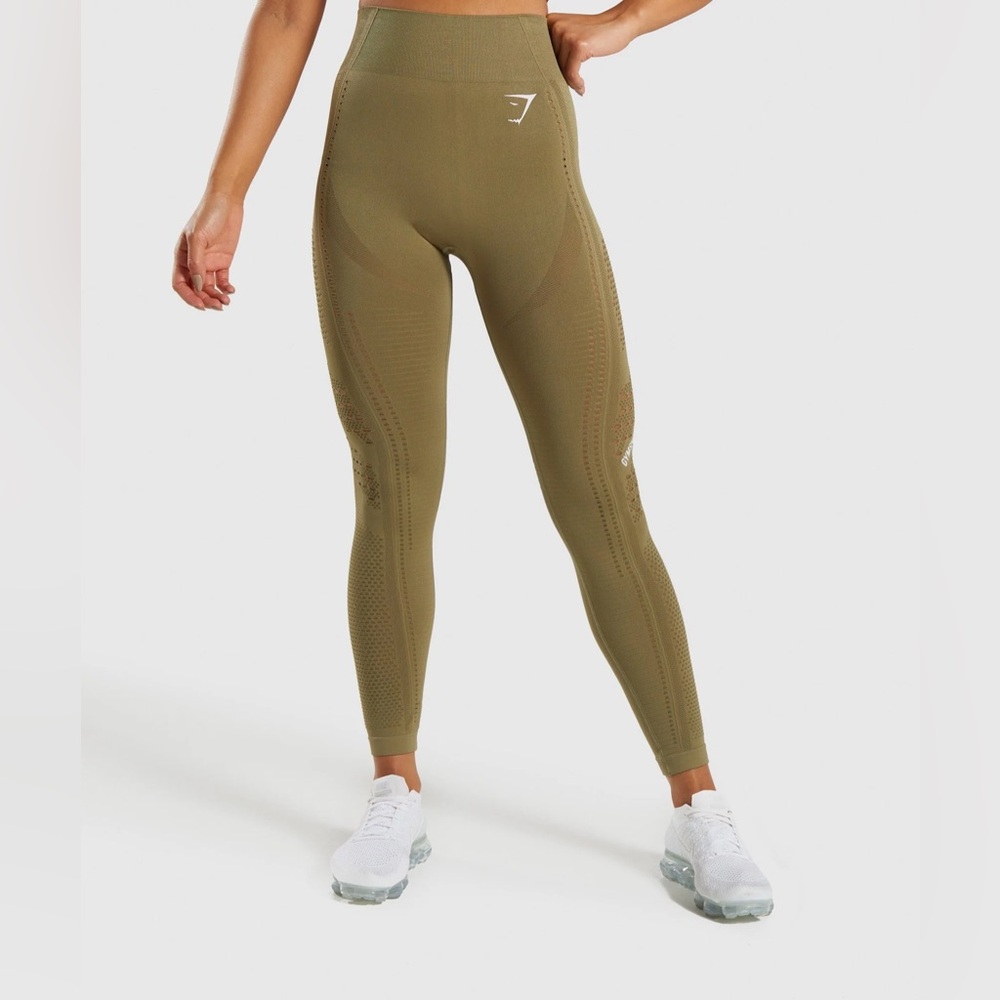 Gymshark Olive Green Leggings